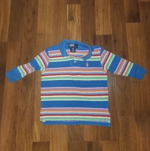 Long Sleeve Polo 12 Month